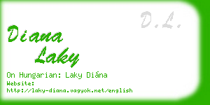 diana laky business card
